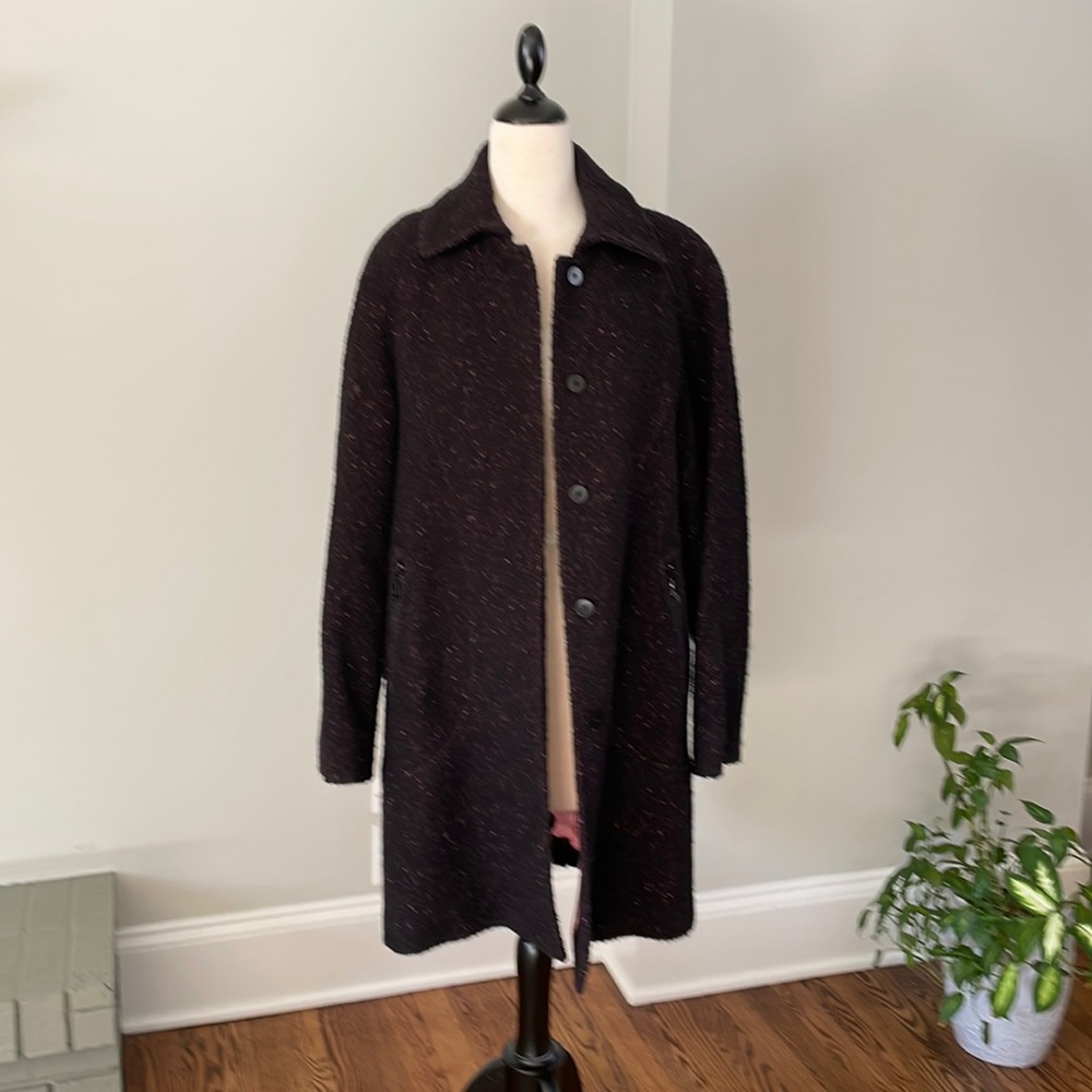 And Klein winter coat.